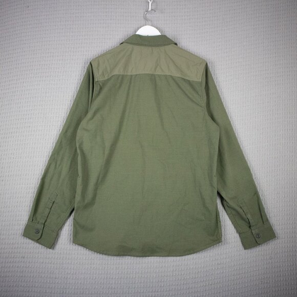 Mountain Hardwear Twotone Distressed Button Up - Picture 7 of 8